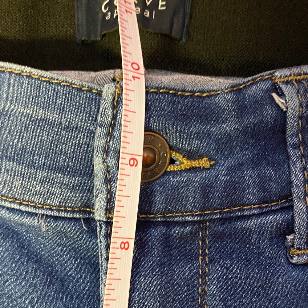 Curve Appeal High Rise Skinny Jeans Size 8/29 - Picture 8 of 9